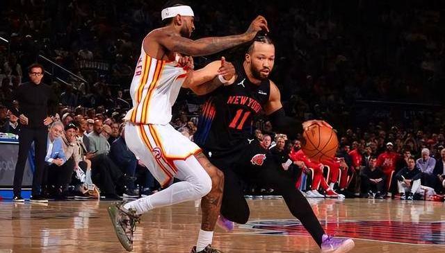 万博体育官网 -尼克斯大胜老鹰3-2夺赛点：布伦森39+8创新高 唐斯16+14+6