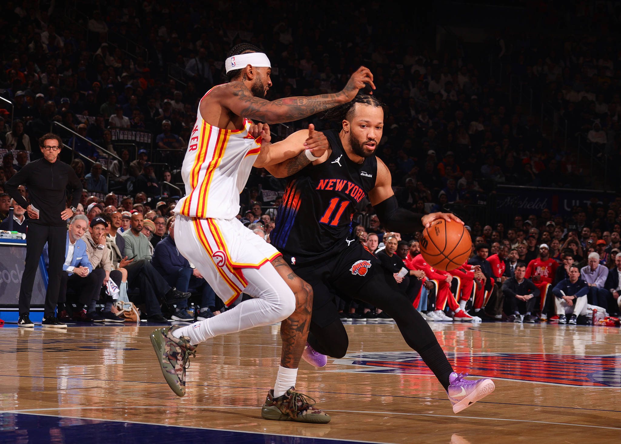 尼克斯3-2夺赛点！布伦森39+8唐斯两双拿下天王山 CJ仅6分陷绝境